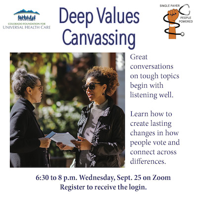 Two women of color talk in-depth outside. 